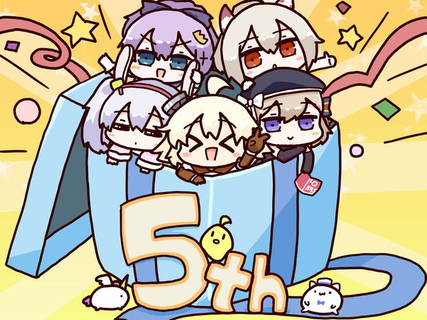 ５周年祝いと化したオクラホマちゃんたち