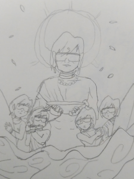 下描き たくや姫を迎えに来た月のサーフ系ボディビルダー ユウd さんのイラスト ニコニコ静画 イラスト