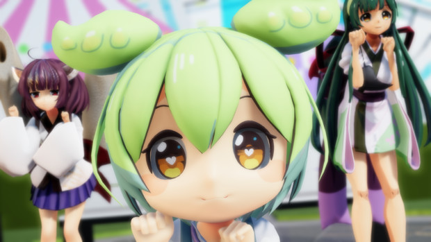 ますたー、がんばるのだ。