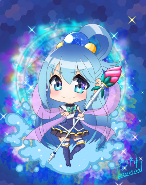 このすば アクア ネコネ申 さんのイラスト ニコニコ静画 イラスト