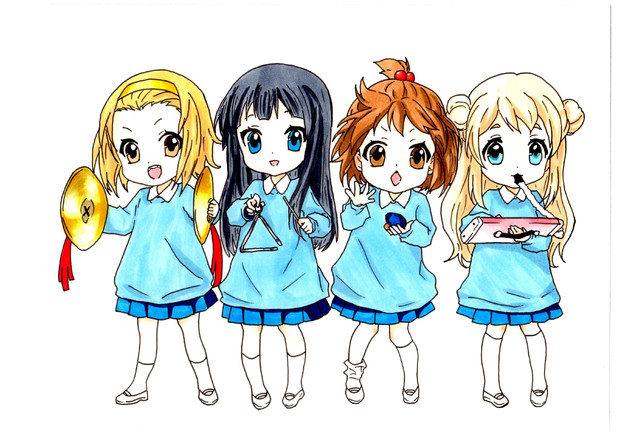けいおん 幼稚期 りでる さんのイラスト ニコニコ静画 イラスト