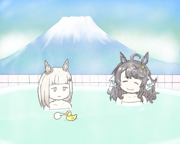 お風呂ぽかぽか Shell さんのイラスト ニコニコ静画 イラスト
