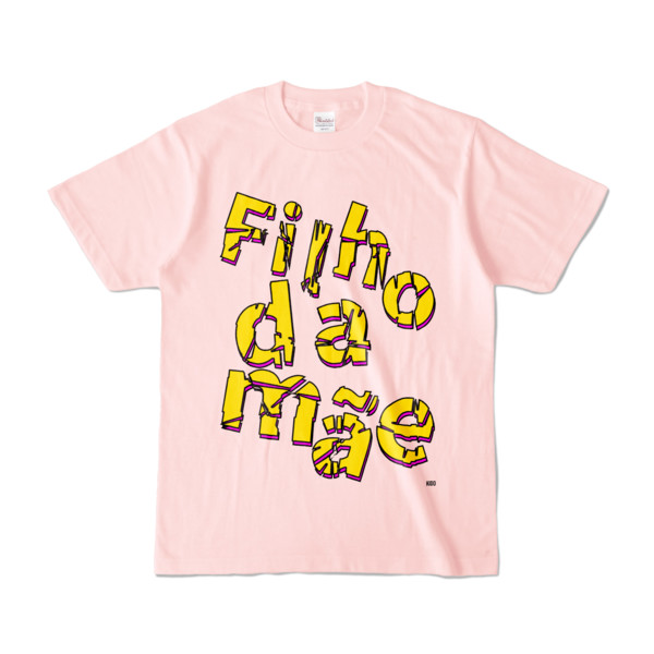 Tシャツ | ライトピンク | URBAN☆Filho_da_mãe