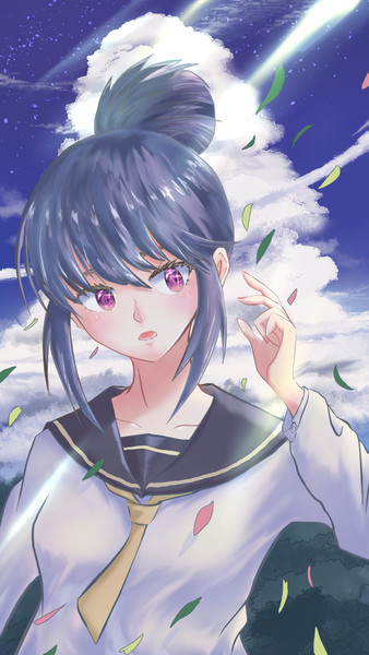 夏の空としまりん