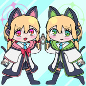 Dabポーズをとる終末の二人 どぐう さんのイラスト ニコニコ静画 イラスト
