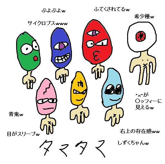 ポケモンうろ覚え タマタマ すずしろ さんのイラスト ニコニコ静画 イラスト