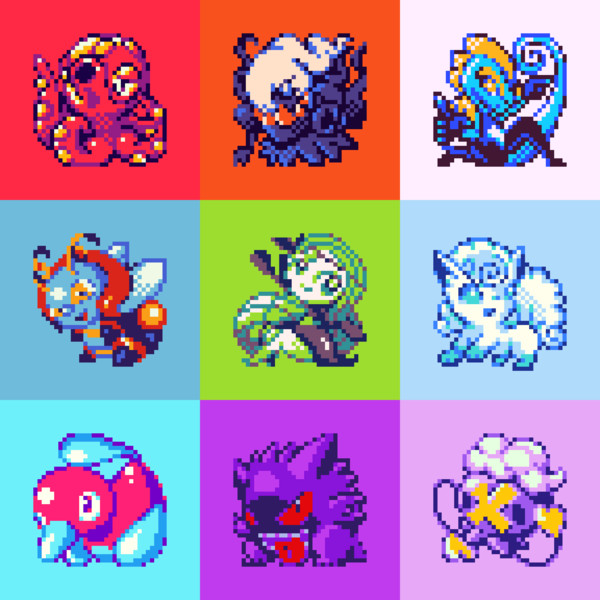 32 32ポケモンドット絵まとめ もぺ さんのイラスト ニコニコ静画 イラスト