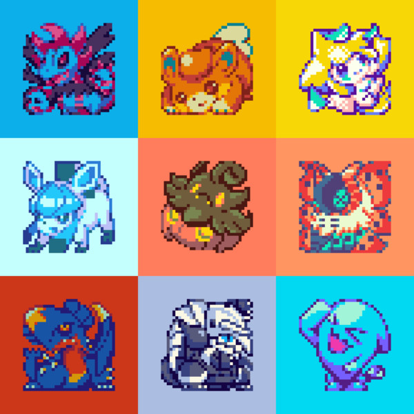 32 32ポケモンドット絵まとめ もぺ さんのイラスト ニコニコ静画 イラスト