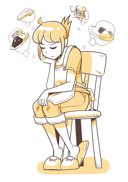 考える人 Olo さんのイラスト ニコニコ静画 イラスト