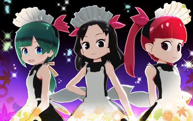 MMDケムリクサ　おつかれさまですご主人様　MMDけもフレR