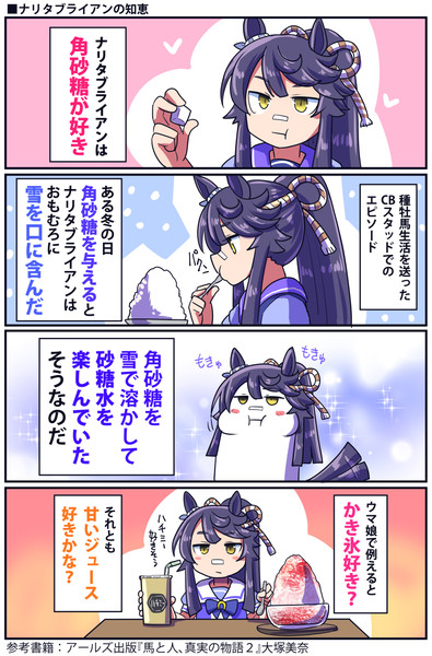 【ウマ娘】食事の知恵【ナリタブライアン】