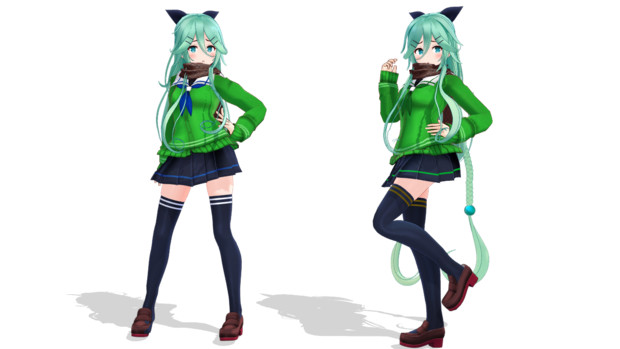 cham様 ご指定の3点まとめて cham式改変山風＿秋(MMDモデル配布あり) / クロガネ さんの
