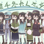 flower Talk立ち絵素材 / 新島秋一 さんのイラスト - ニコニコ静