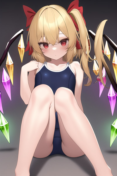 NovelAI生成の東方のフランドールスカーレット