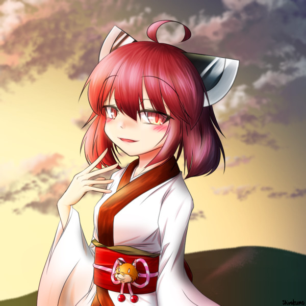 きりたん 月 じゃなくて 夕日が綺麗ですね マスター 白雲流 さんのイラスト ニコニコ静画 イラスト