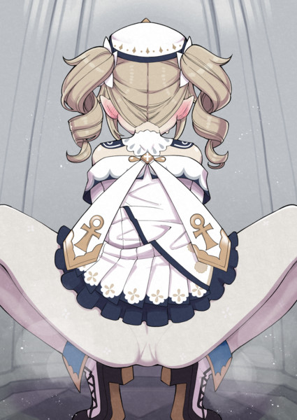 バーバラちゃんのおしり