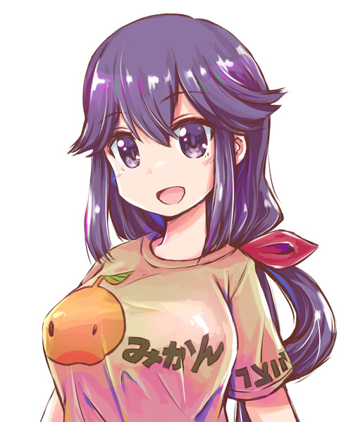 ミカン箱Tシャツを着る清子さん【まちカドまぞく】