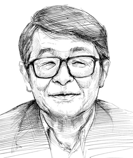 追悼似顔絵：仲本工事さん