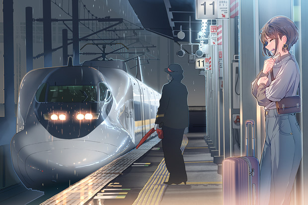 さよならへの最終列車 Daito さんのイラスト ニコニコ静画 イラスト