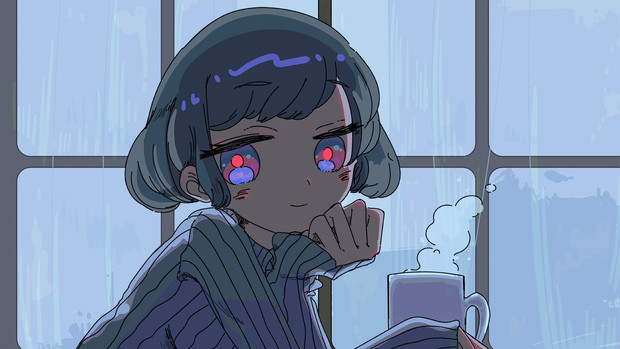 寒い日の朝