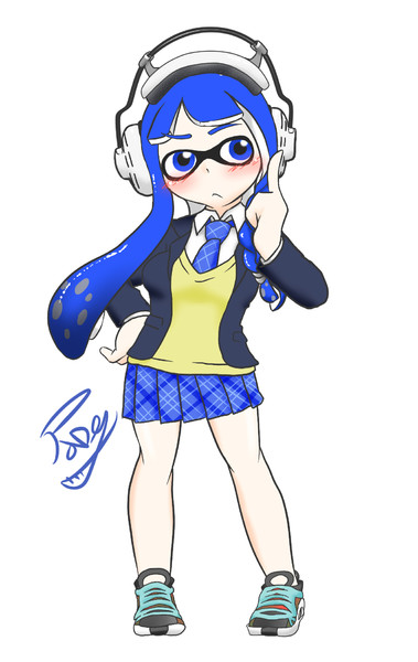 スプラトゥーン3 うちのイカちゃん ぽんで さんのイラスト ニコニコ静画 イラスト