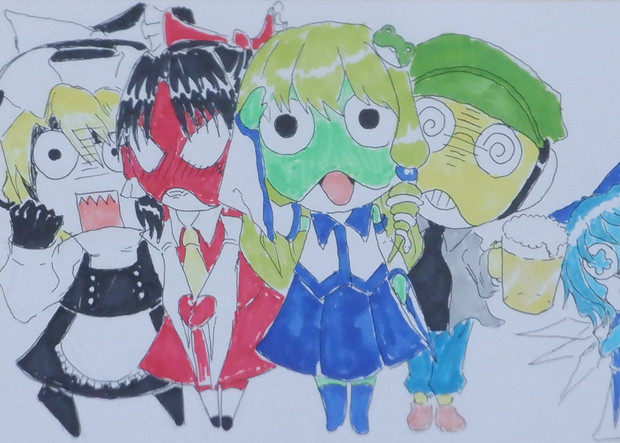 ケロロ軍曹 東方 十三郎 さんのイラスト ニコニコ静画 イラスト