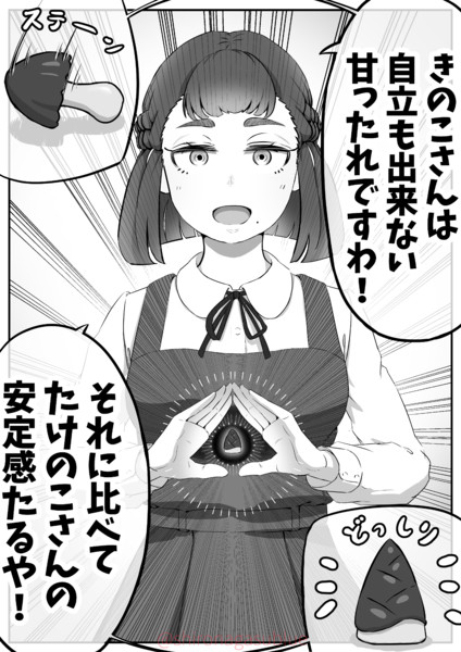 たけのこ派からひと言