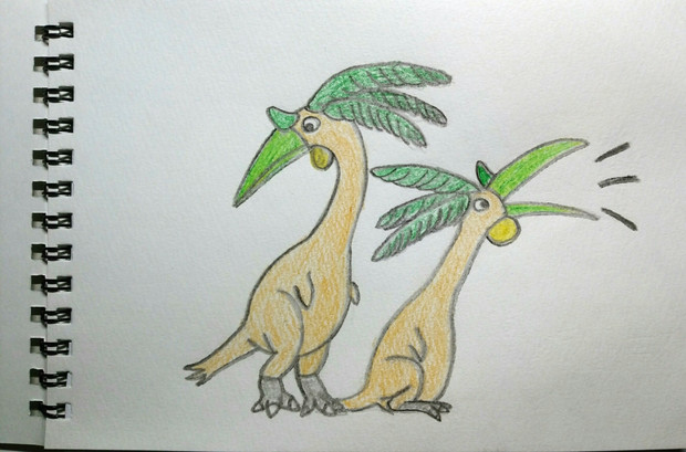 【未来生物】擬態する巨鳥、ギガントパルマエウォーカー