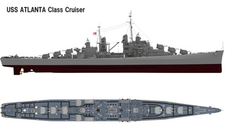 アトランタ級二面図