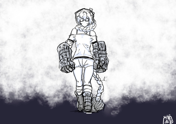 歩いてるだけなのに笑われる集積地棲姫ちゃん