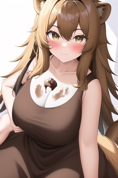 体がほど良い感じのココアライオンちゃん