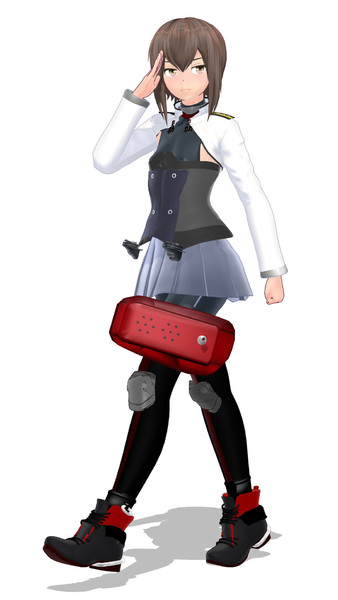 【ＭＭＤ艦これ】大鳳（もどき）【ＭＭＤモデル配布】