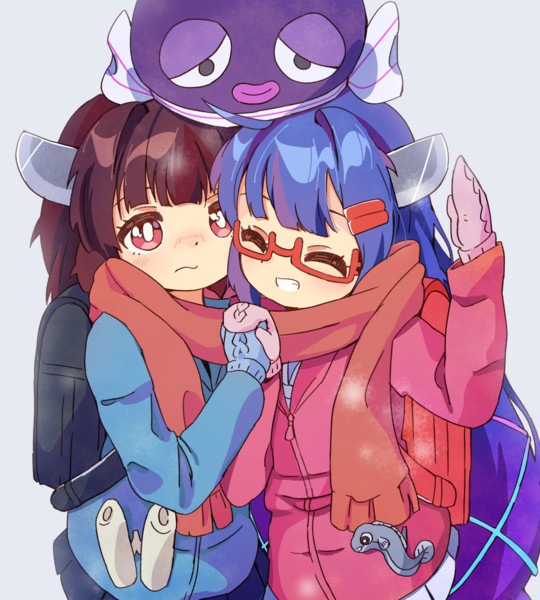 お一人マフラー / じっくりトコトコ さんのイラスト ニコニコ静画 (イラスト)