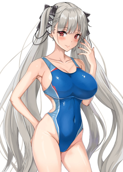 青競泳水着フォーミダブルちゃん / 天城桜 さんのイラスト