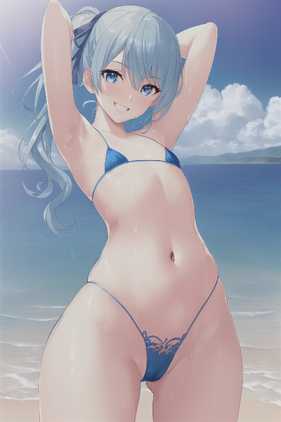 エロイラスト　マイクロビキニ 