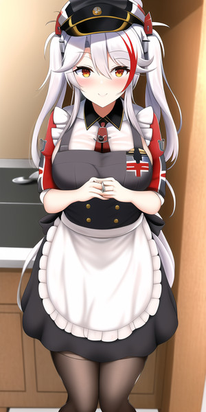 NovelAIでアズレンのプリンツと新婚さんになってみた