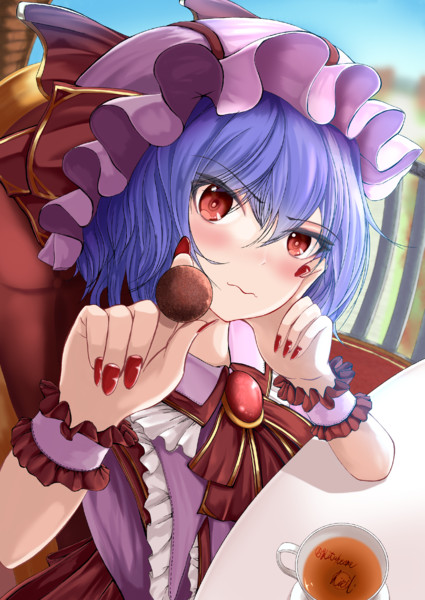 レミリアお嬢様のあ〜んチョコ