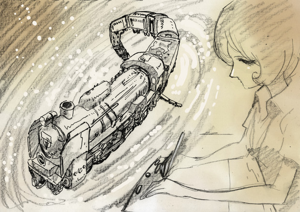 イラスト 銀河鉄道999 / momomoxeno さんのイラスト - ニコニコ静画(イラスト)