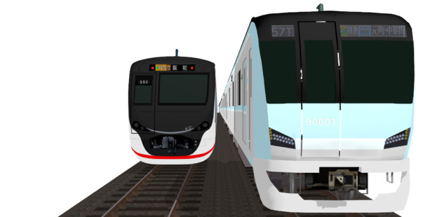 東横線 東急電鉄：ニュースレターVol.8》新幹線デザインのラッピング