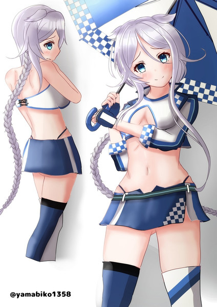 海風のレースクイーン