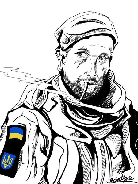 ウクライナに栄光あれ！～ウクライナ第119独立旅団オレクサンドル・マチェフスキー氏