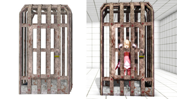 Kenshiの檻【MMDアクセサリ配布あり】