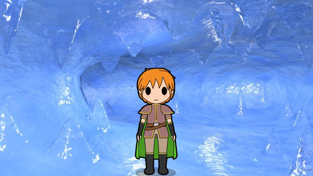 氷の洞窟と王子