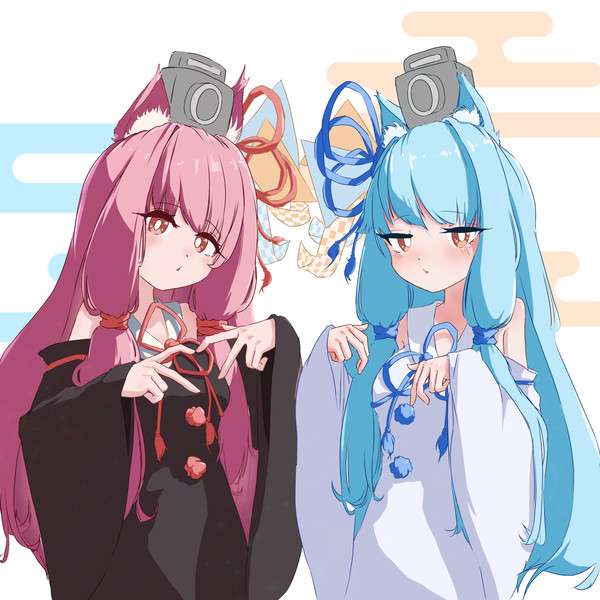 【支援絵】琴葉姉妹