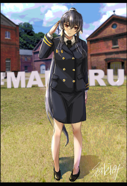 舞鶴に「もがみ型護衛艦五番艦やはぎ」配備きたーーーっ!! / seitei さんのイラスト ニコニコ静画 (イラスト)