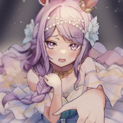 c106 王女の印 ニョロトノ　『藤田ことね』と『賀陽燐羽』のWセット　色紙付き ニコニコ静画 イラスト