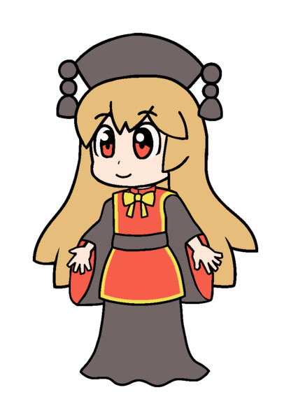 コリアグランドセール ぴちゅーん純狐【東方Project 271 立ち絵素材 二ノ瀬 / PNG】 絵画