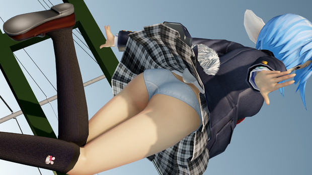 ダンス パンチラ 