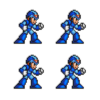 ドット絵 4本「エックス」SFC