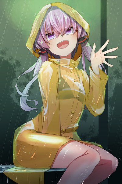 レインコートゆかりさん